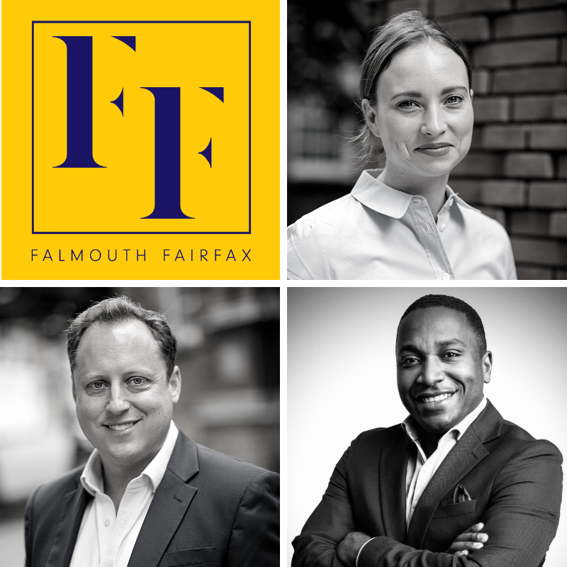 Falmouth Fairfax Real Estate Recruitment, Falmouth Fairfax Logo, Real Estate Recruitment, Construction Recruitment, Development Recruitment, Property Recruitment